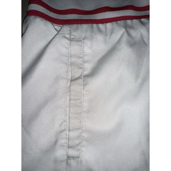 Vintage FILA Track Jacket Mens XL White Sony Open Tennis White Neon Green 90's - Picture 8 of 12